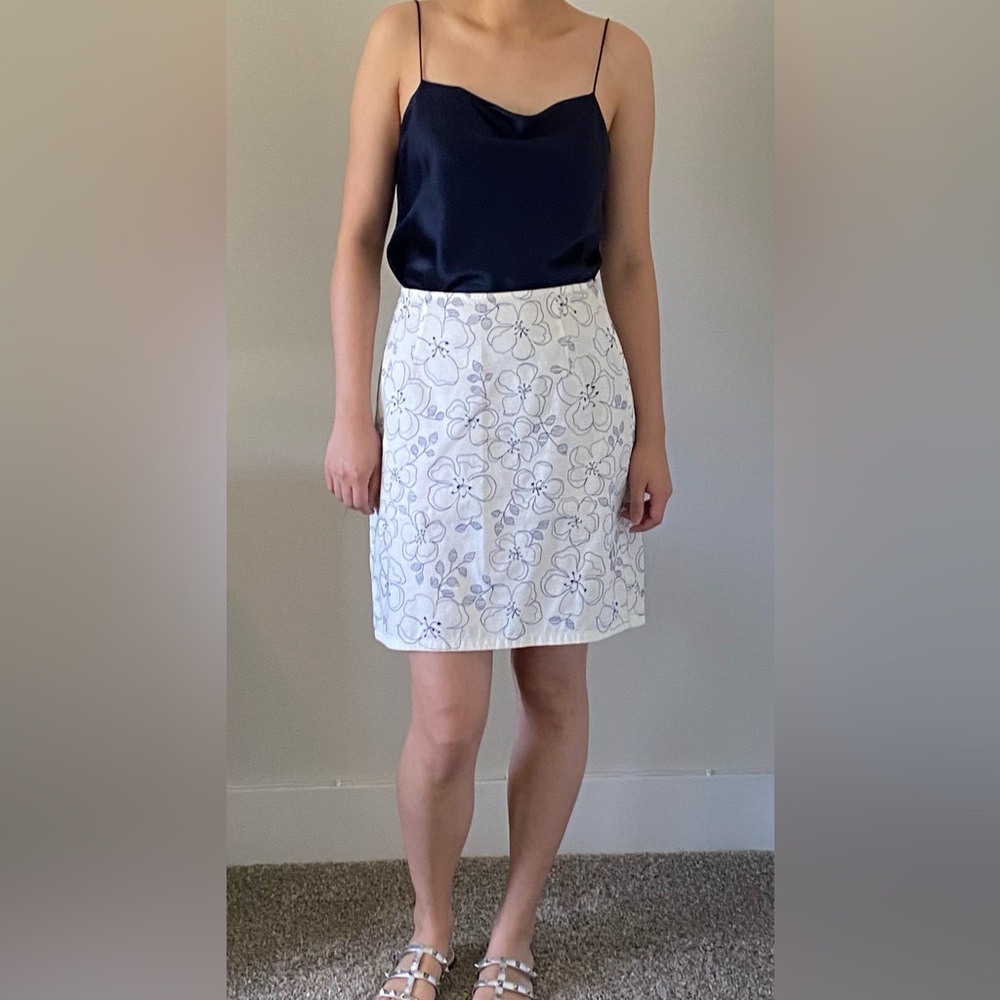ANN TAYLOR printed skirt